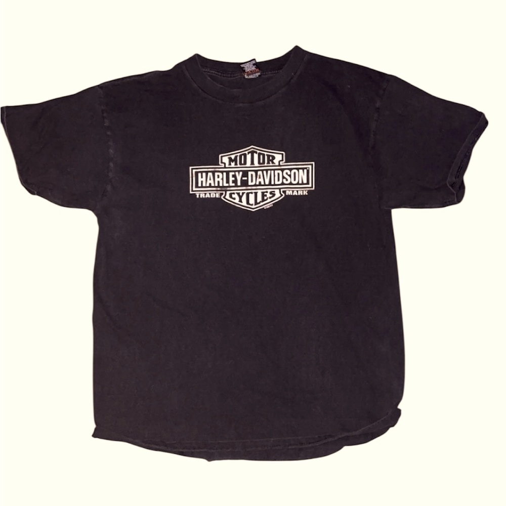 2000s harley davidson shirt